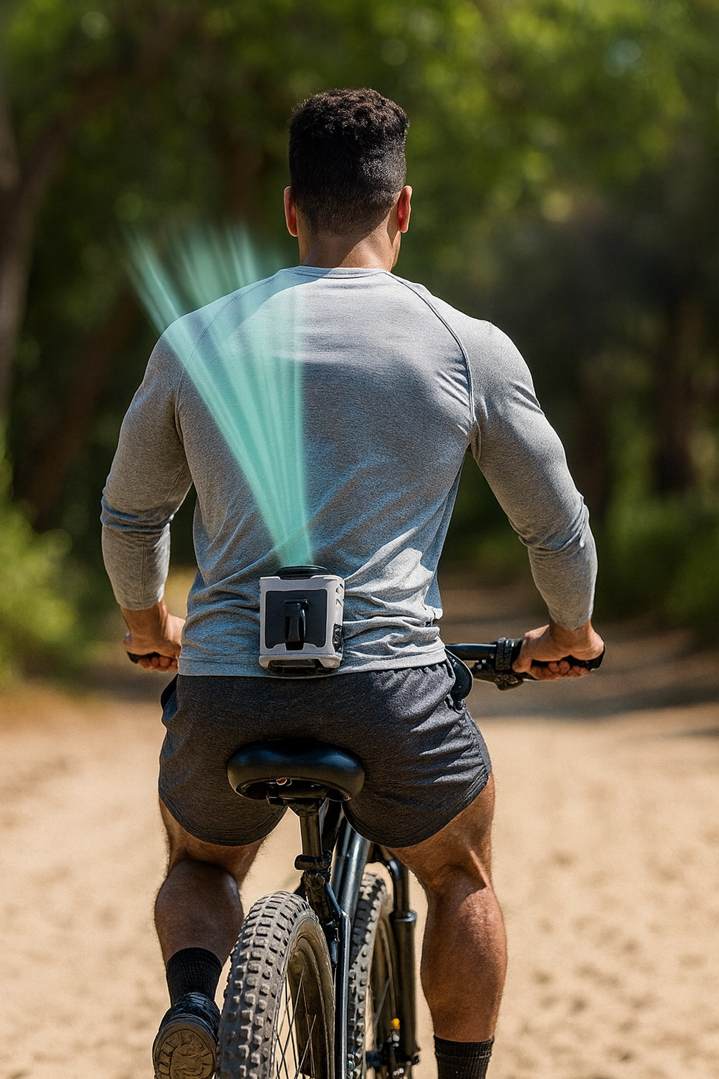 AirRise™ Australia's favourite 3-in-1 Waist Fan with Flashlight & Powerbank