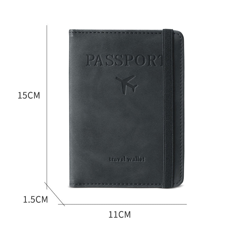 JettMate™ Premium RFID Passport Wallet