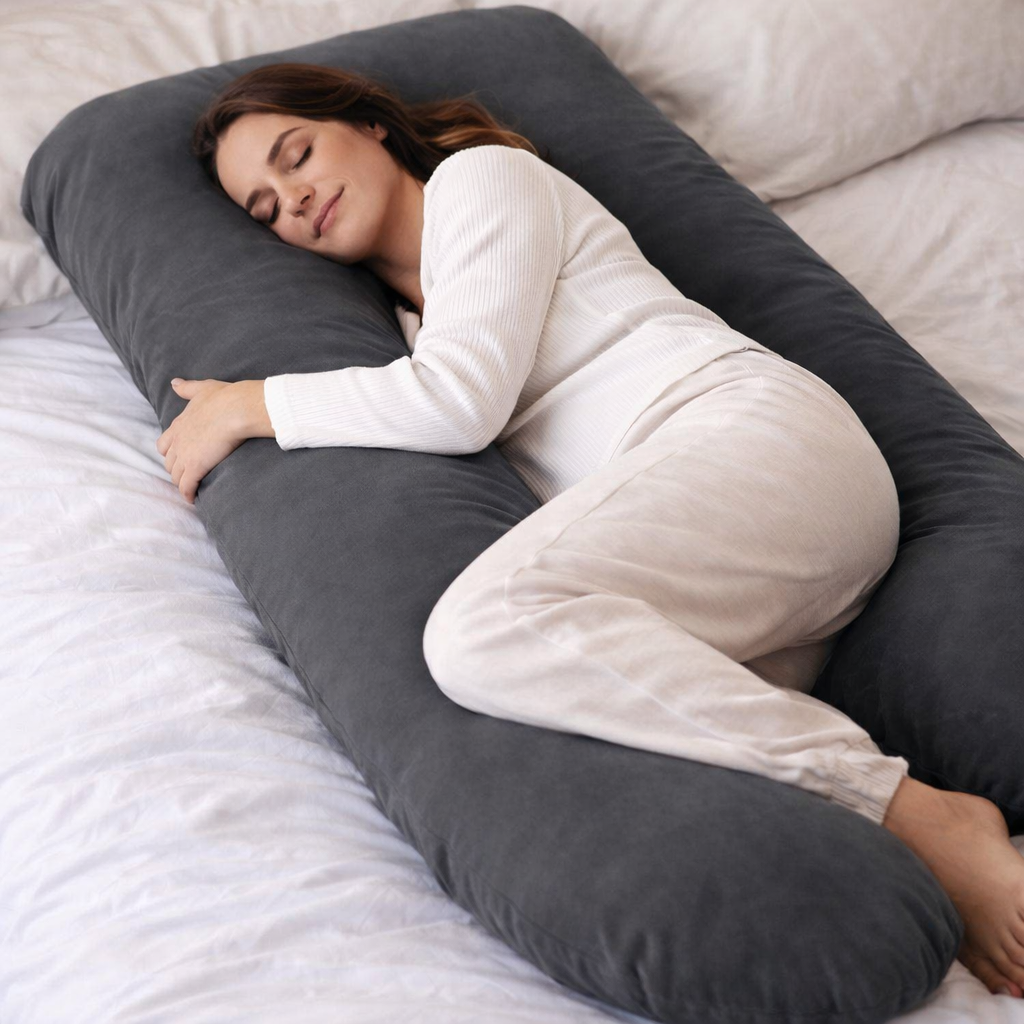 CloudNest™ Premium Body-Hugging Pillow