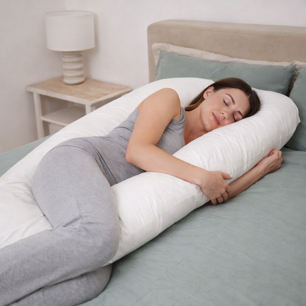 CloudNest™ Premium Body-Hugging Pillow