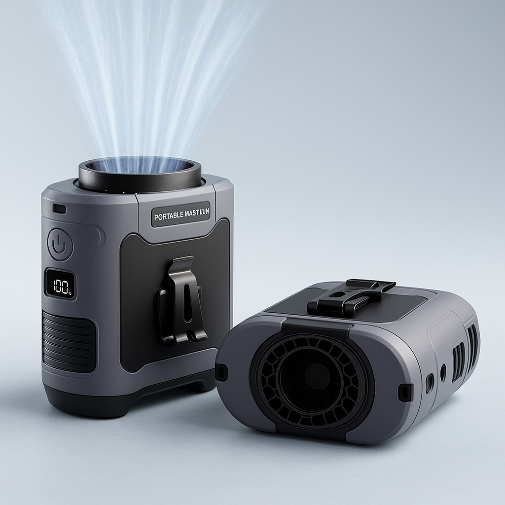 AirRise™ Australia's favourite 3-in-1 Waist Fan with Flashlight & Powerbank