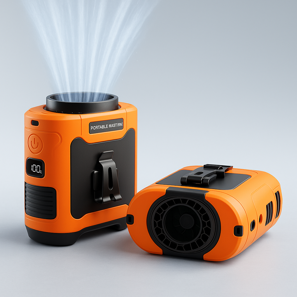 AirRise™ Australia's favourite 3-in-1 Waist Fan with Flashlight & Powerbank