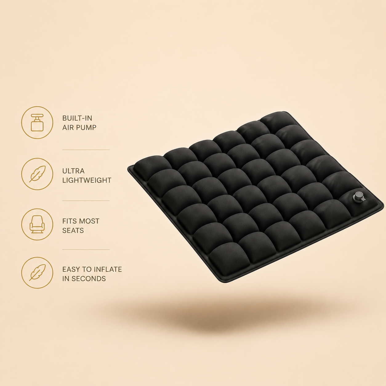 CushyBum™ Portable Seat Cushion