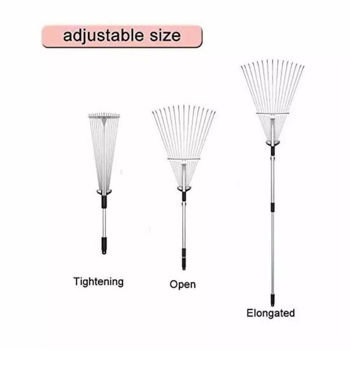 Adjustable Garden Rake