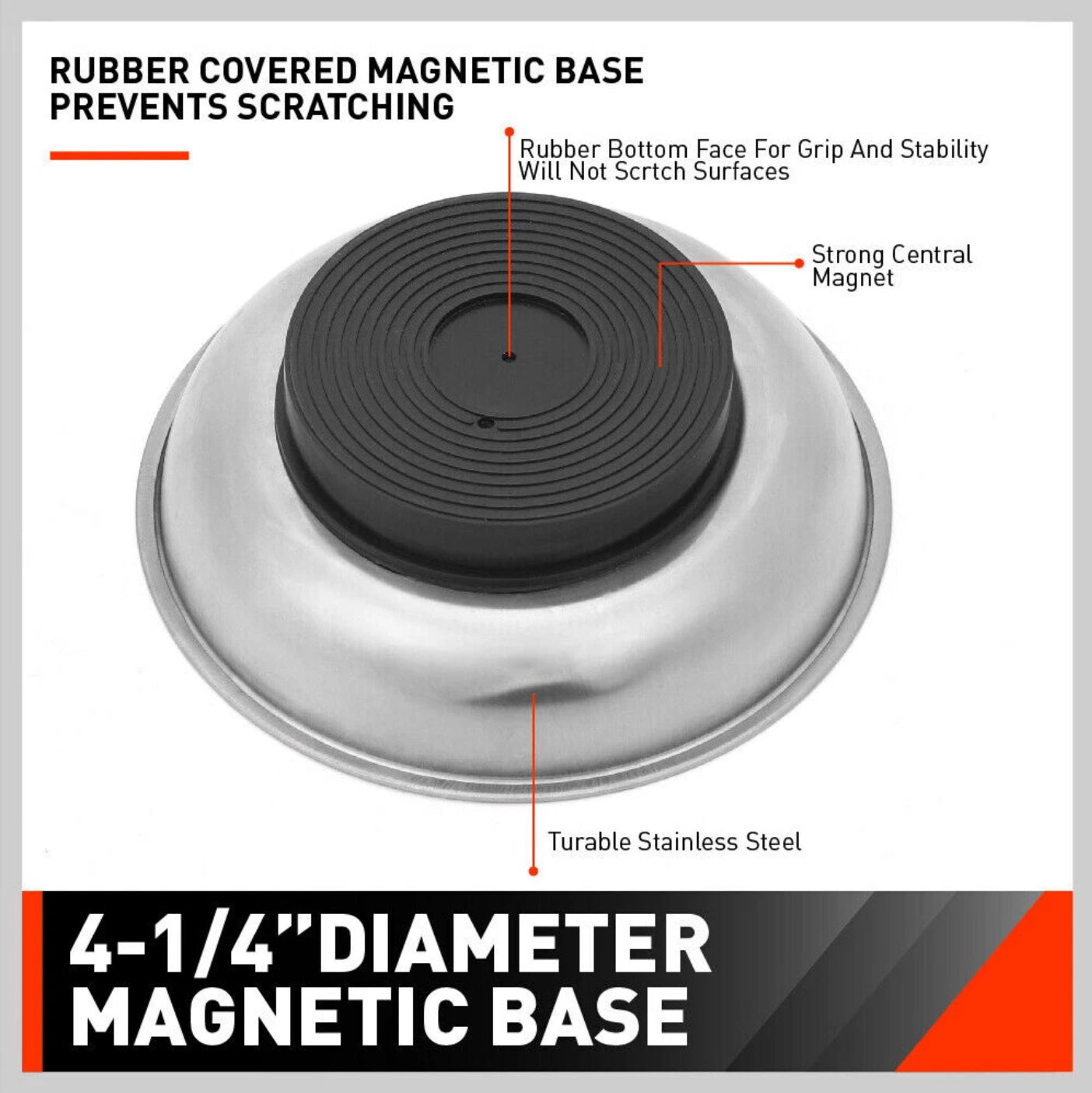 3 Pack Magnetic Parts Tray