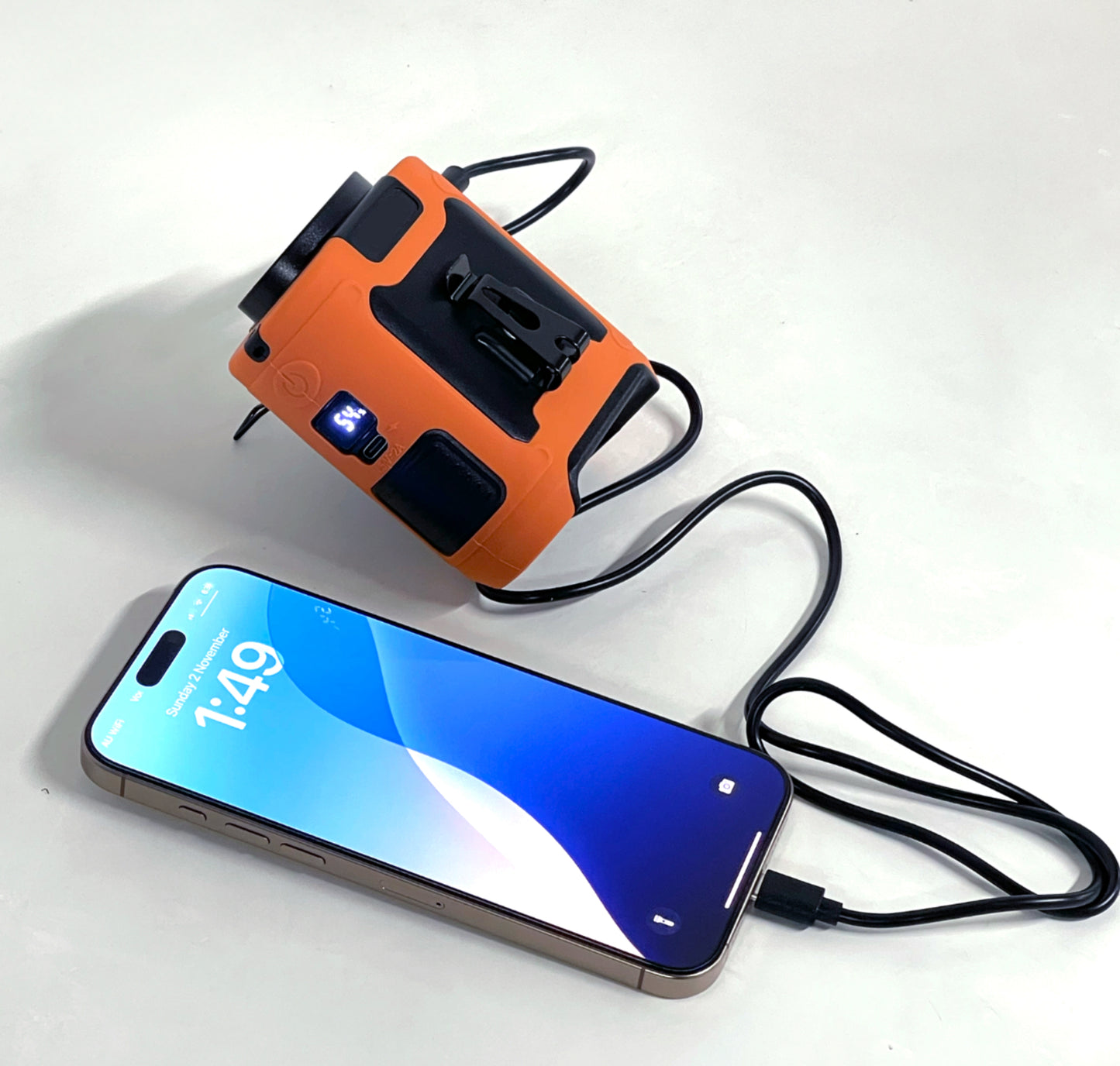 AirRise™ Australia's favourite 3-in-1 Waist Fan with Flashlight & Powerbank