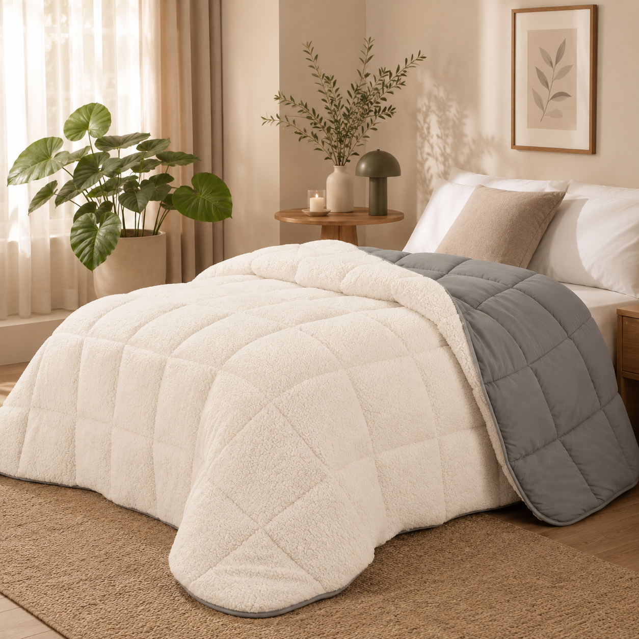 HomeHug™ Luxury Sherpa Doona. Australia's Favourite Doona!