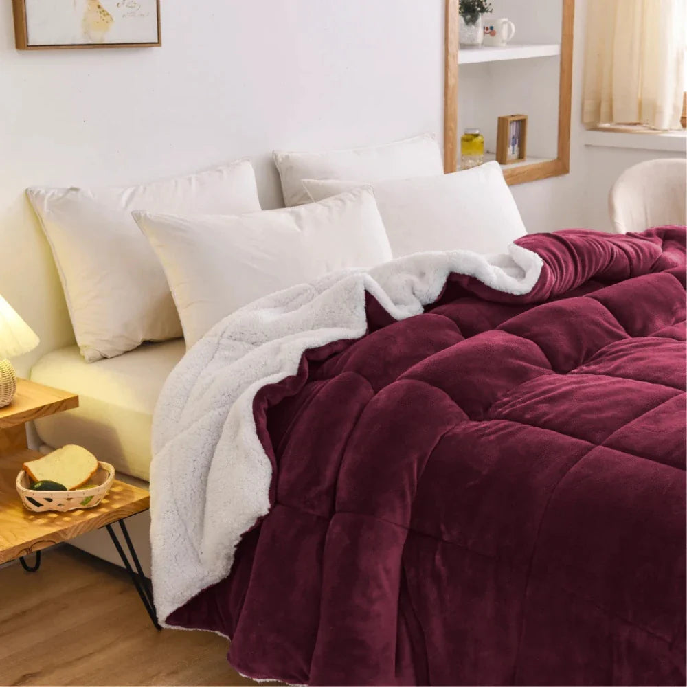 HomeHug™ Luxury Sherpa Doona. Australia's Favourite Doona!